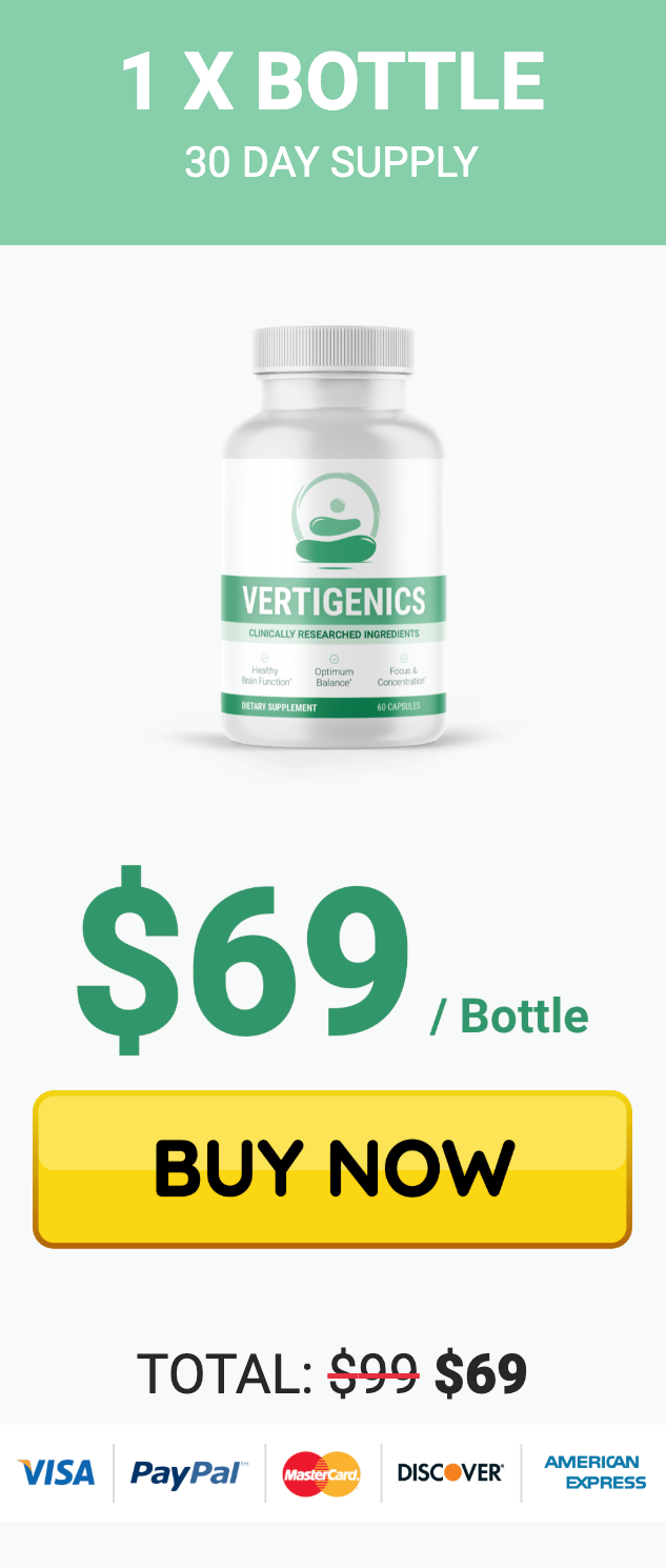 Vertigenics Buy 1 Bottle